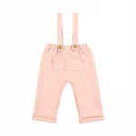 TZ-269-YXL Yiwu manufacturers wholesale baby kids clothing long pants for girls pants with suspenders kids suspenders