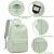 Import Unisex Back Pack Quick Dry Waterproof Unisex Backpack front zipper patch Top Quality Custom school bag from China