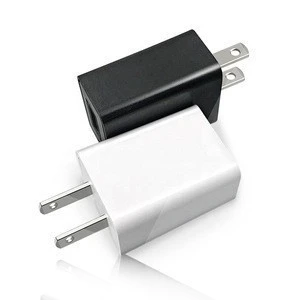 USA UL certificated US AC plug 1 single port fast charging 5v 2a usb wall charger for iphone for Samsung Android phone