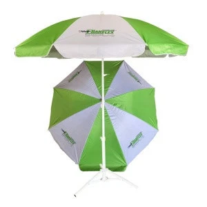 UV coating beach umbrella  promotion parasol umbrella stand