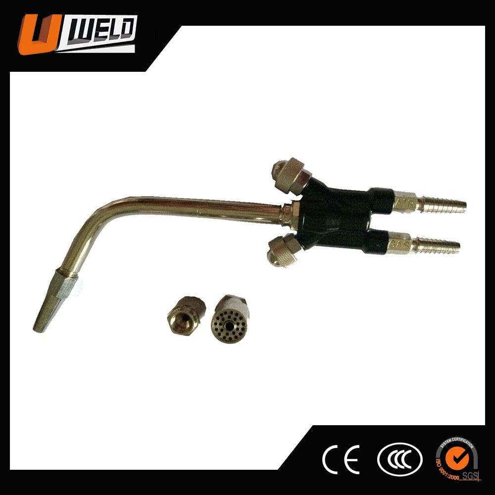 UWELD UW-1245 Soldering Gun Gas Tools Small Jewelry Welding Torch with Soldering Tip and Heating Nozzle