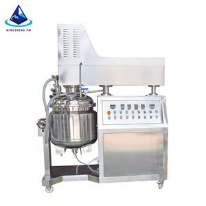 Vacuum homogenizing emulsifying mixer shampoo/liquid soap/lotion cream making machine