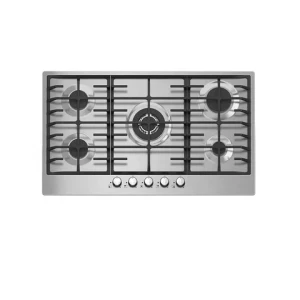 various specifications stainless steel gas cooker built-in gas stove 5 burners kitchen gas cooktops