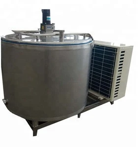 Vertical  Milk Cooling Tank in Dairy Processing Machines