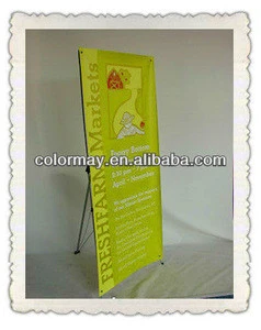 Vertical x banner stand size