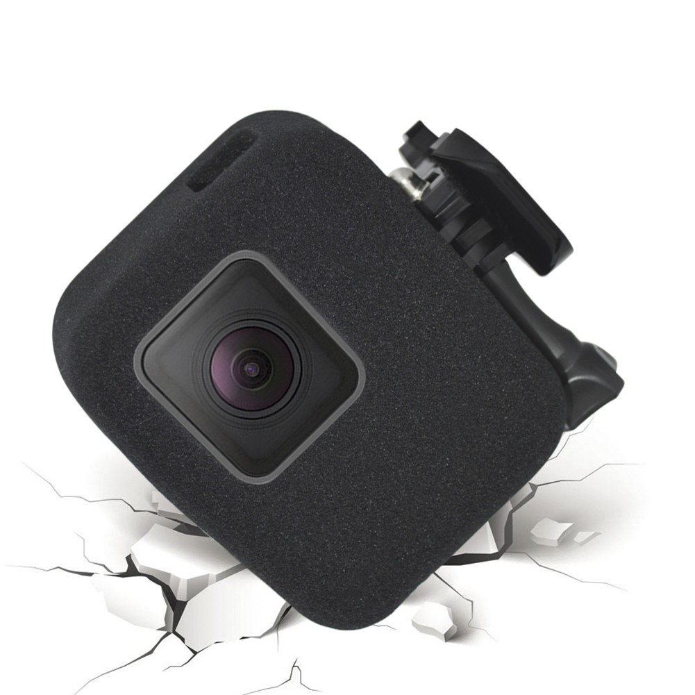 Video Noise Reduction Foam Windslayer Cover Housing Frame Case for GoPro Hero 5 6 7 Black