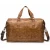 Import Vintage Brown Customized PU Leather Mens Travel Bag from China