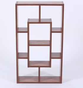 wall mounted wooden bookcase