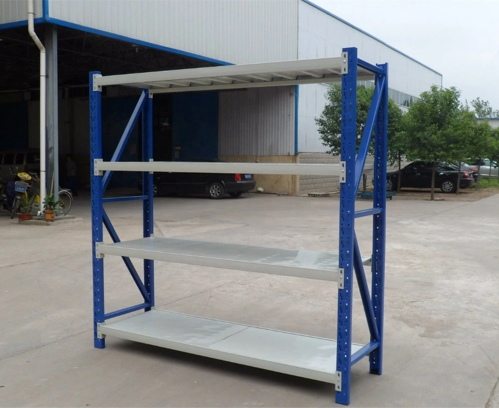 Warehouse storage system etagere 5 tier heavy metal shelf