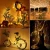 Import Warm white bendable solar powered LED copper wire lights outdoor Christmas string lights waterproof from China