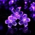 Import WARM WHITE RGB 50 LED Solar Panel Fairy Light String 2 Modes christmas solar powered outdoor flower string lights from China