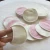Import washable hemp makeup remover reusable remover pads rounds makeup remover cotton pads from China