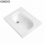 Washdown flushing squatting pan in chaozhou