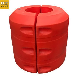 Waterproof high sealing assembled buoy pipe floater water pipeline auxiliary equipment