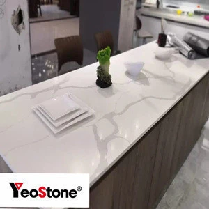 Waterproof quartz stone solid surface outdoor kitchen countertop