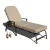 Import Weather &amp; Rust Resistant Steel Chair with Polyester Fabric Cushion Outdoor Chaise Lounge from China