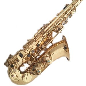 Weifang Rebon Eb Key Alto Lacquer  Gold  Saxophone