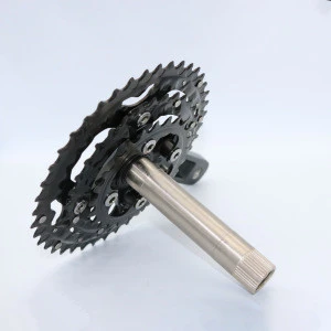 Well Designed Chainwheel 24/32/42T Alloy Crank 170mm Crankset Mtb Bcd 104 / 64mm