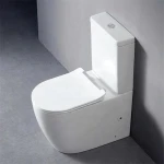 Western Sanitary Ware P-trap Washdown Piss Toilet Bowl Bathroom Porcelain Floor Mounted Composting Toilets with Water Tank