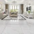 Import White Ceramic Non Slip Glazed Marble Look Porslin Tile 600x600 800x800 Porcelien Bathroom Room Tiles from China
