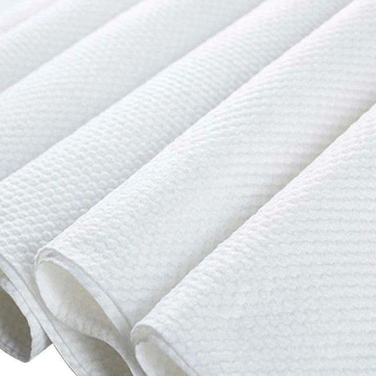 White Pearl Pattern Spunlace Pp Spunbond Hydrophilic Biodegradable Disposable Soft Facial Cleansing Towel Non Woven Fabric Roll