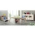 Import White table New wooden counter office reception desk modern from China
