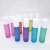 Import Wholesale 10ml matte custom color frosted glass roll on bottle 10ml with crystals roller ball and caps from China