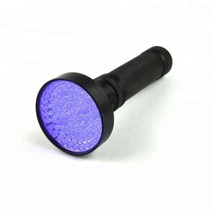 Wholesale 365-395NM Purple Black Light Pets Urine Detector 100 LED UV Flashlight