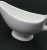 Import Wholesale 3oz, 5oz, 8oz White Color Glazed Ceramic Porcelain White Gravy Boat For Hotel Restaurant Service from China