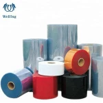 Wholesale 450 micron pvc roll embossed pet film rolls pet heat transfer film