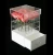 Import Wholesale Acrylic 25 flower packaging box clear rose flower box for gift from China