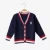 Wholesale Acrylic Knitted Uniform Cardigan Boys and Girls School Sweater