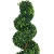 Import Wholesale Artificial boxwood spiral topiary grass tree bonsai artificial plants tree for home indoor decoration from China