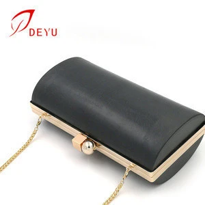 Wholesale bag part accessories purse frame with box clutch frame hardware