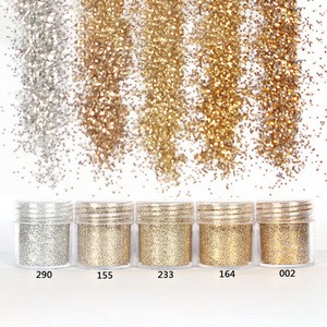 Wholesale Beauty Cosmetic Mixed Shiny Nail Glitter For Silver Body Nail Art Leather Crafts