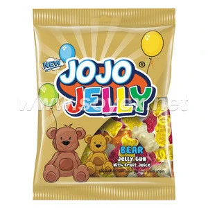 Wholesale Best Price Bear Shape Jojo Fruit Jelly Candy