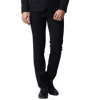 wholesale custom latest style black bank uniform suit pants for men
