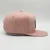 Import Wholesale Custom Logo High Quality 5 Panels Structured Patch Pink Snapback Hat Caps from China