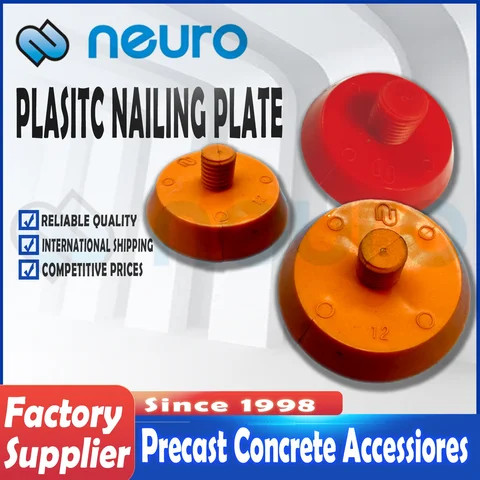 Wholesale Custom PP PE Plastic Nailing plate-Standard for Lifting Fixing Sockets