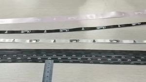 wholesale custom printed satin ribbon with logo