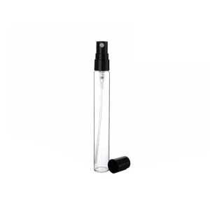 Wholesale custom size 10ml glass perfume spray vials, glass test tube