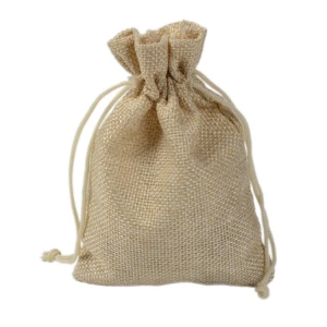 Wholesale Customized OEM Small Linen Storage Gift Promotional Bags Drawstring Pouch