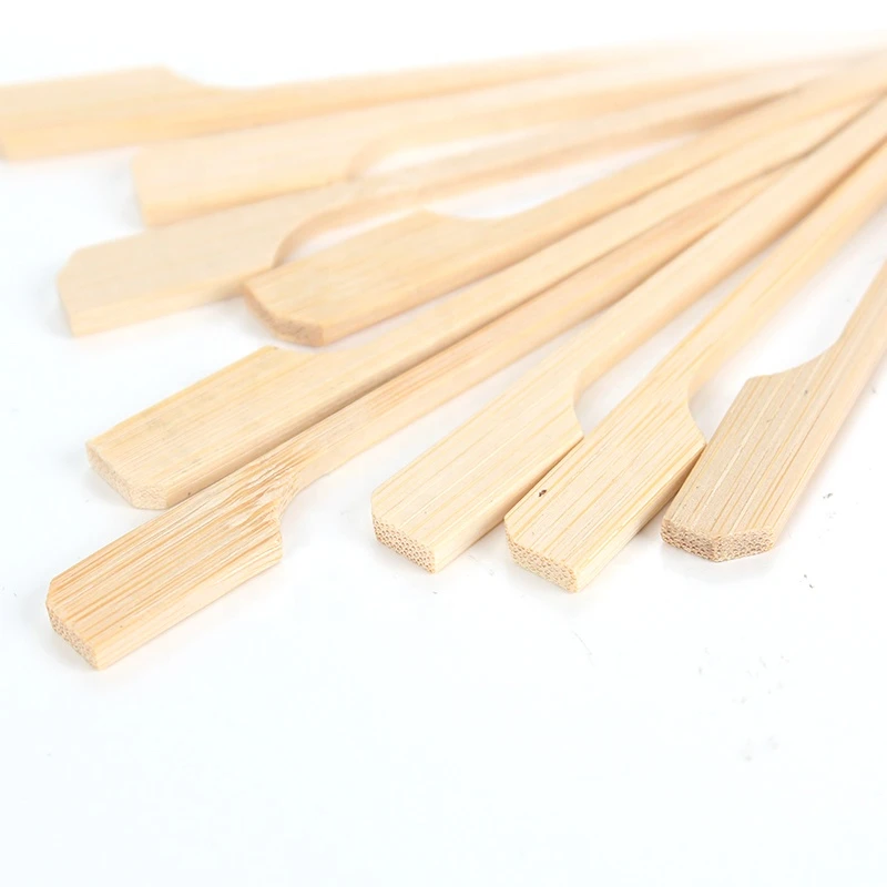 Wholesale  Eco-friendly Natural Paddle  Bamboo Teppo Skewer