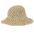 Import Wholesale female visor hat handmade floppy collapsible sun summer straw bucket hat outdoor travel beach fashion ladies hat from China