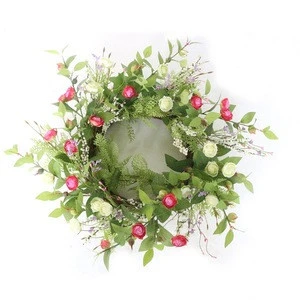 Wholesale Girls Beautiful Artificial Flower Wreath For Party Festival Decoration