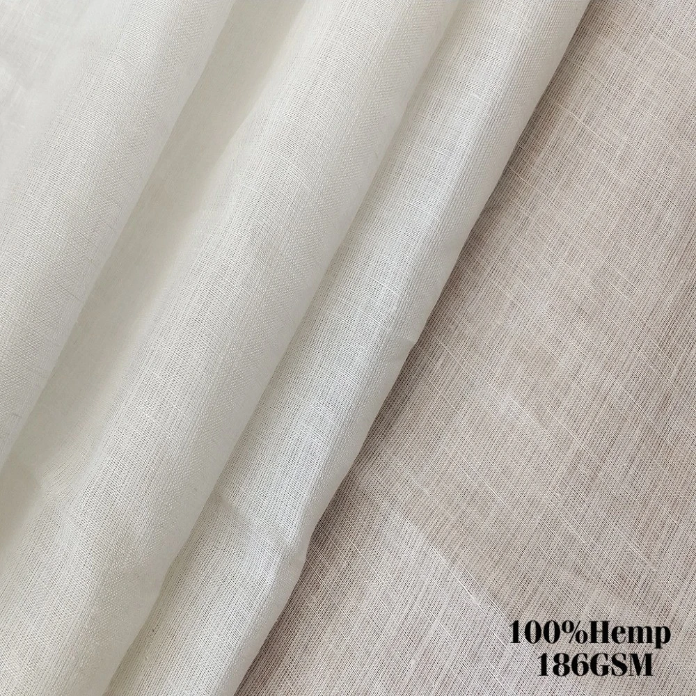 Wholesale Good Quality 100% Natural Pure Hemp Fabric