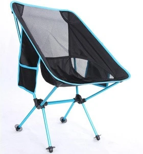 Wholesale Heavy Duty 270 lb Capacity Adjustable Mini Easy Folding Outdoor Ultra-light Portable Camping fishing Chair