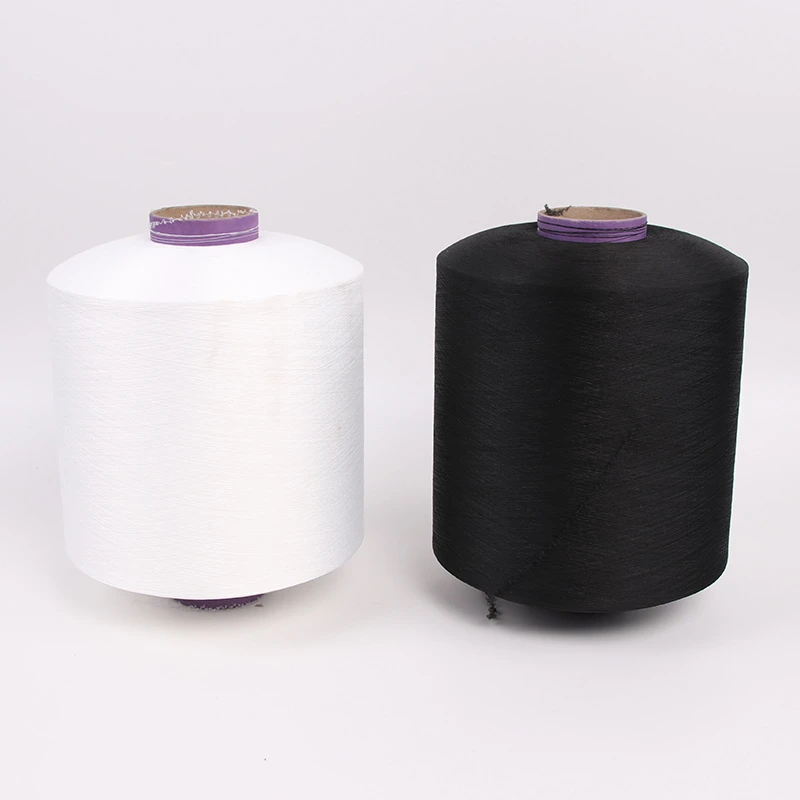 Wholesale hot sale DTY 75 filament White SIM polyester yarn