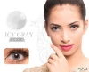 Wholesale hot sale freshgo natural green color contact lens yearly soft big eye cheap cosmetic contact lenses