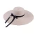 Import Wholesale Hot Sale Round Top Raffia Wide Brim Straw Hats Summer Sun Hats for Women With Leisure Beach Hat Lady Flat Gorras from China
